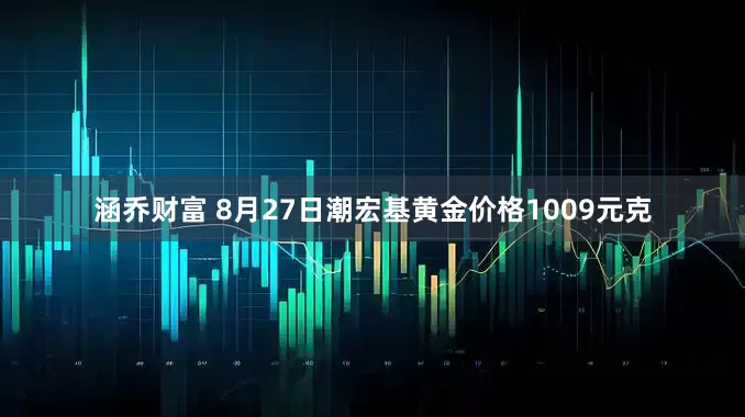 涵乔财富 8月27日潮宏基黄金价格1009元克